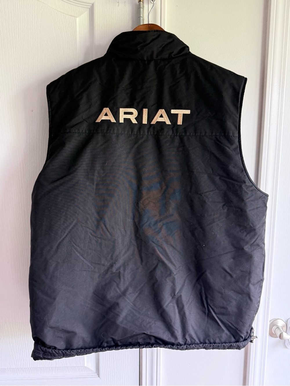Ariat Men's Team Softshell Vest in black size XL - Picture 8 of 13